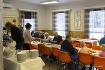 Ensimmäisiä peijaisvieraita.