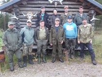 Riistakolmion laskijat.